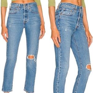 Levi’s Premium 501 Skinny‎ in Jazz Loved Distressed Size 25